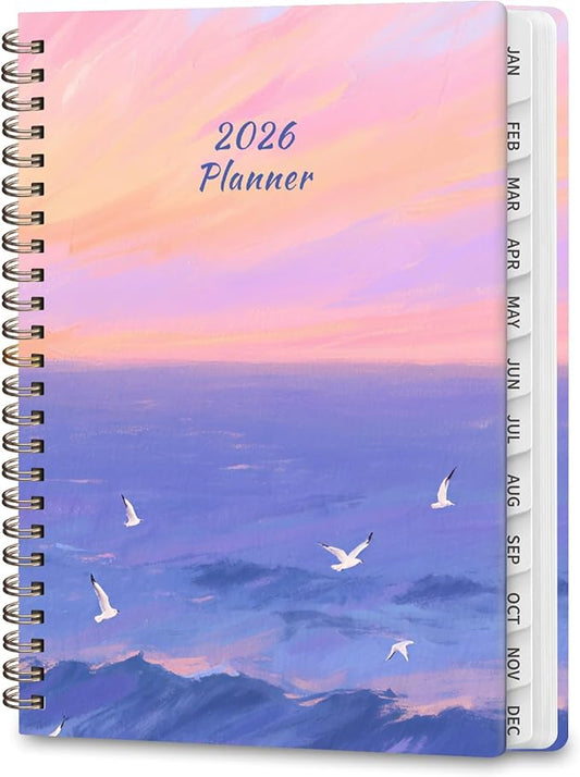2026 Planner, Weekly and Monthly Calendar Planner Agenda, Jan 2026 - Dec 2026, Planning Academic Book, Office Desk Accessories and School Supplies - A5 (6.3'' x 8.5'')