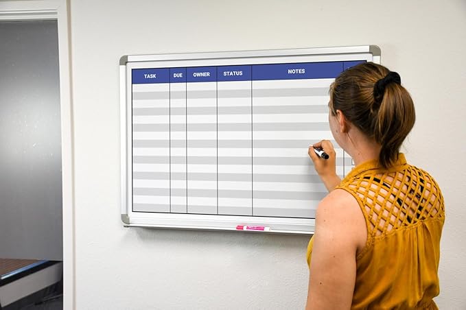 Task List Whiteboard 60" x 40"