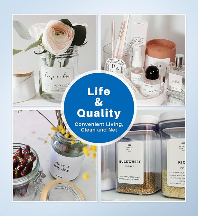 Phomemo 2.36" x 3.14" Multipurpose Labels, Thermal Sticker Label, Premium Adhesive,Compatible with M220 M250 M260 M221 M200 Printer for Logo Design, QR Code, Name Tag, Inventory, 3 Rolls