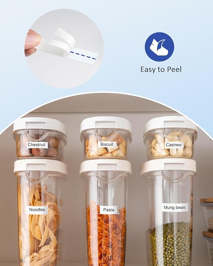 Tze Label Maker Refill Tz-231 Compatible for Brother Ptouch Tze-231 Tze231 12mm 0.47 Laminated White Tape 1/2 Inch Tz Tape for P Touch PT-D210 PT-H110 PT-D220 PT-D400 PT-H111 PT-D410, 4 Pack