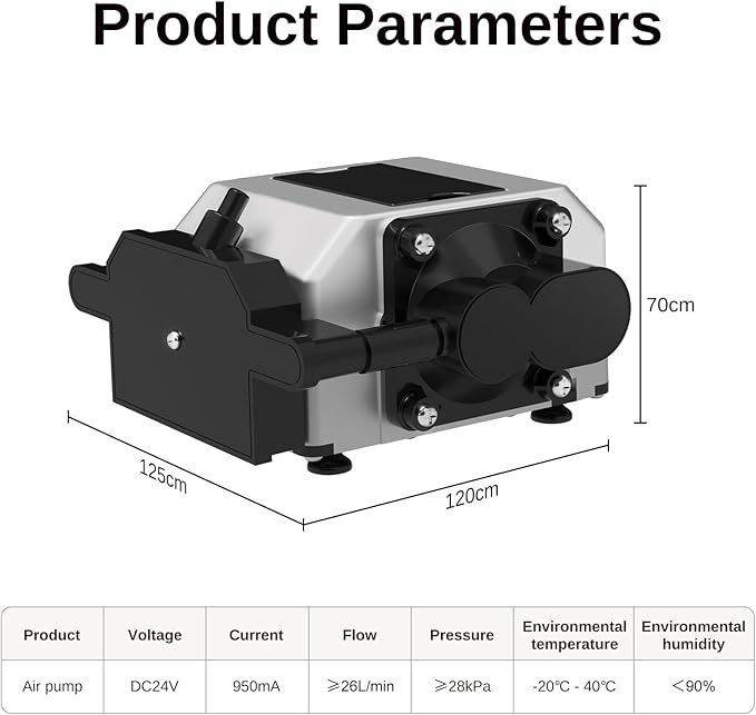 LASER TREE Air Assist for Laser Cutter and Engraver, Adjustable Max 26 L/Min Airflow Air Assist Pump, Reduce Burn Marks, Protect Laser Module Lens, Smooth Edge Clean Cuts, Remove Smoke and Dust