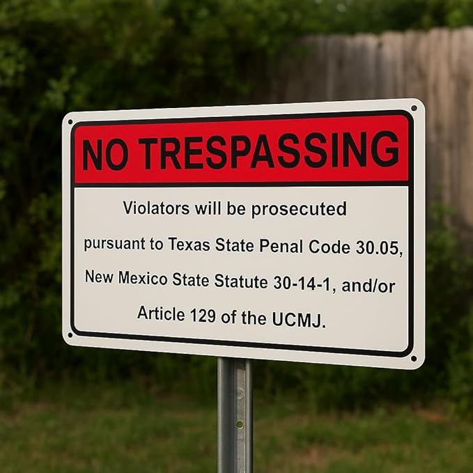 Custom Signs Outdoor Metal for Home Office Business, Personalized, Door, Porch, Delivery, Man Cave, Shop, Garage, Street. For Outside or Inside Use. Our Metal Signs Are UV Printed Solid Aluminum 18x12