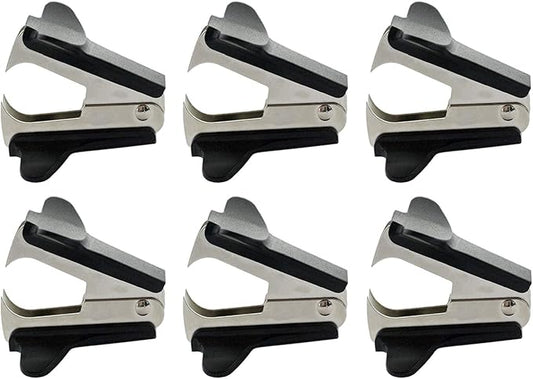 ZZTX Staple Remover Staple Puller Removal Tool for School Office Home 6 Pack
