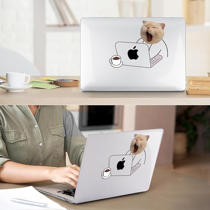 for MacBook Air 13 inch Case 2018 2019 2020 2021 2022 Release A2337 M1 A2179 A1932 Retina Display & Touch ID, Plastic Hard Shell Case +Keyboard Cover+Screen Protector+Webcam Cover, Working