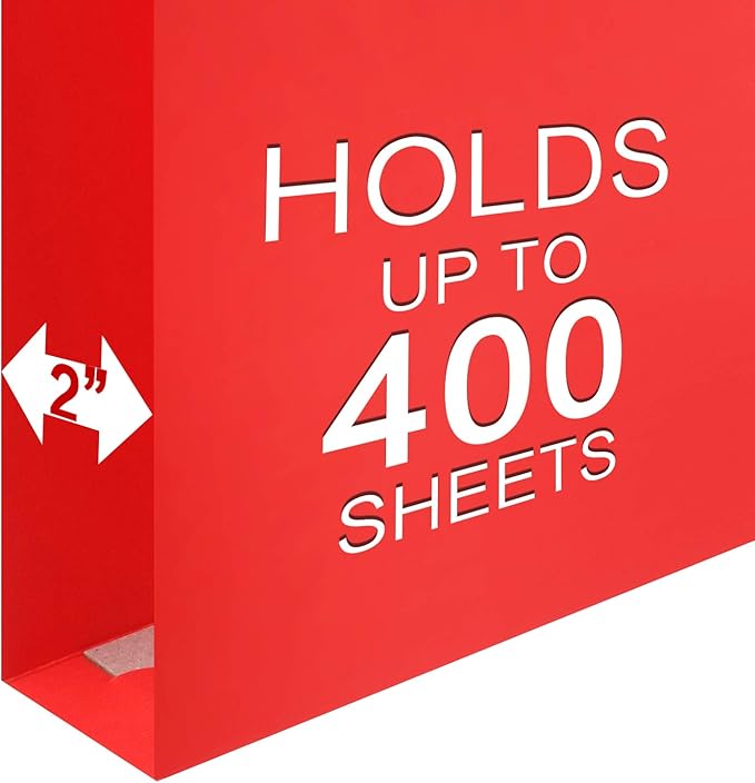 HERKKA Extra Capacity Hanging File Folders, 30 Pack Reinforced Letter Size Hanging Folders with Heavy Duty 2 Inch Expansion, Designed for Bulky Files, Medical Charts, Assorted Colors