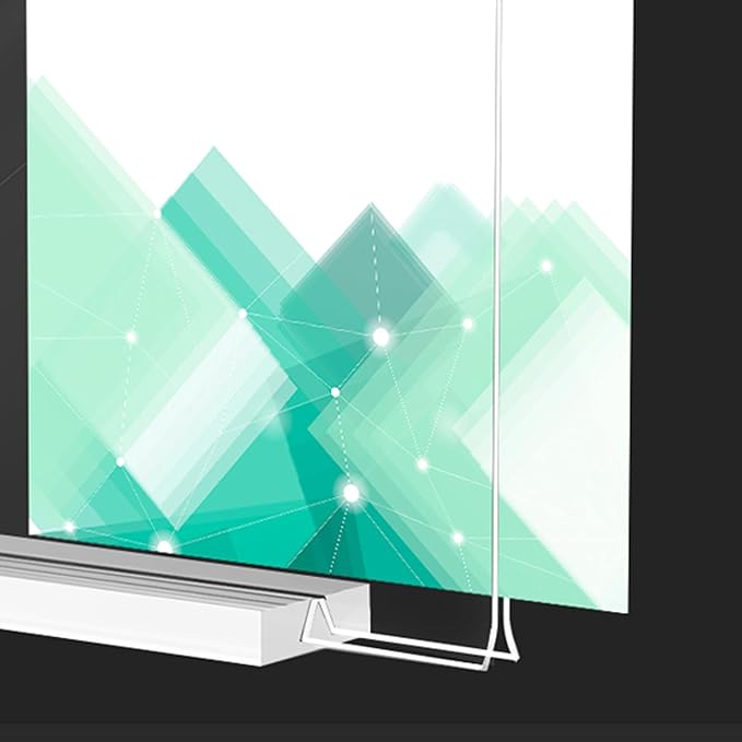 TONICE Acrylic Sign Holder 8.5 x 11 inch 6 Pack Double-Sided Plastic Sign Holder Stand Vertical Display Table Top Sign Holder for Office, Restaurants, Store, Wedding, Party