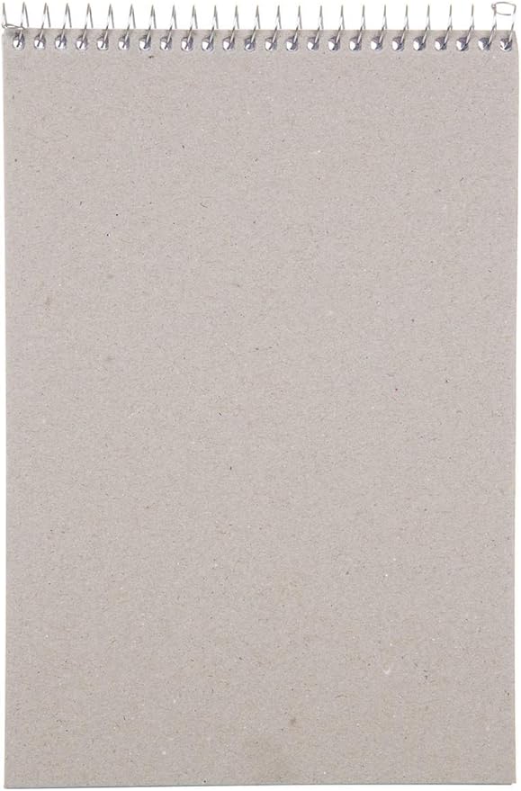 Mintra Office Steno Book - (Pastel Colors, 4 Pads/Pack, Narrow Ruled) - 6inx9in, 70 Sheets, Notebook for writing notes in school, university, college, work, office