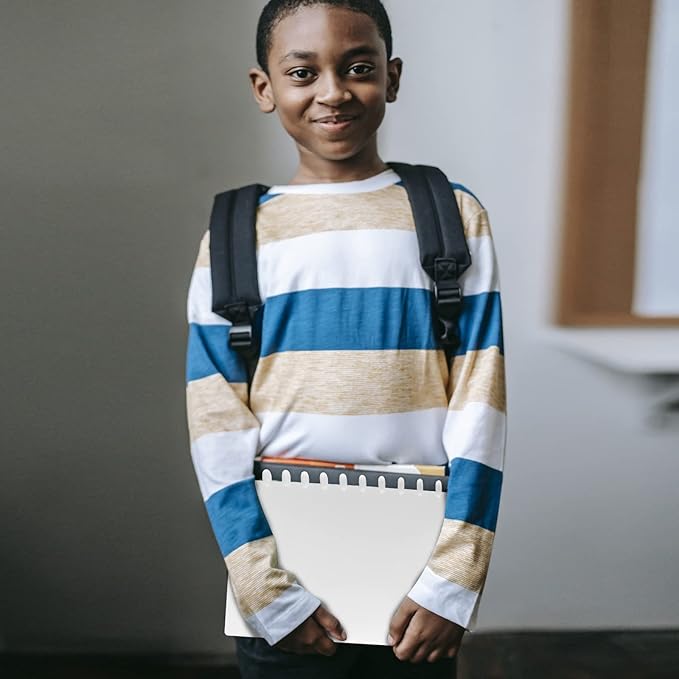 3 Set Discbound Notebook Poly Cover Covers for Discbound Notebook Discbound Cover Letter Size for Notebook Office Product(Note:Only 11 Piece Expansion Discs)