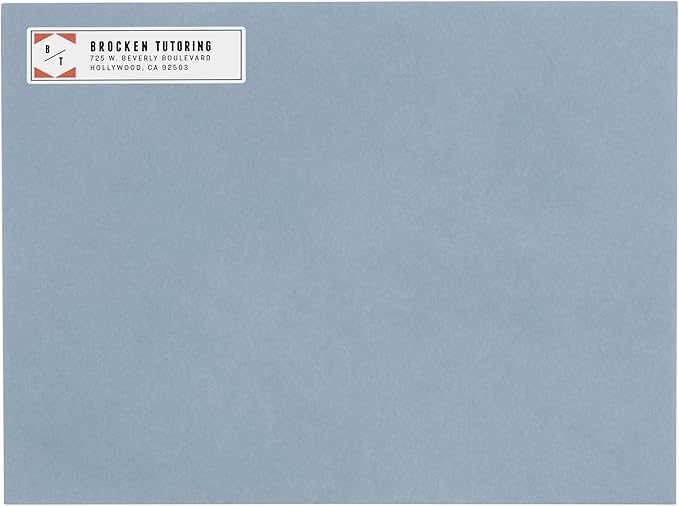 Avery Printable Return Address Labels with Sure Feed, 0.5" x 1.75", White, 8,000 Blank Mailing Labels (05167)