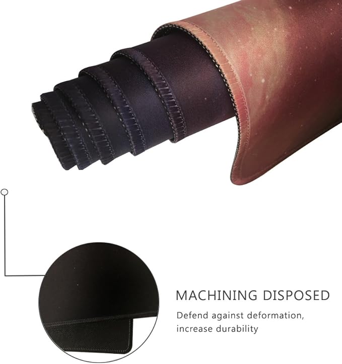 XXL Professional Large Mouse Pad & Computer Game Mouse Mat (35.4x15.7x0.1IN, 90x40 sky001)