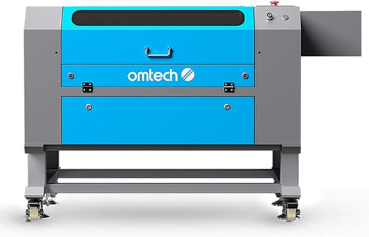 OMTech 90W CO2 Laser Engraver, 20x28 Inch Laser Engraving Machine with Autofocus Autolift 4 Way Pass Air Assist Water Pump, Commercial Laser Cutter Cutting Etching Machine for Wood Glass Acrylic More