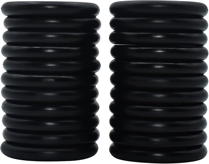 1½-Inch Black Discbound Expansion Discs for Custom Notebook and Planner for Circa - Exclusively Compatible, Not for Arc or TUL (Set of 22)