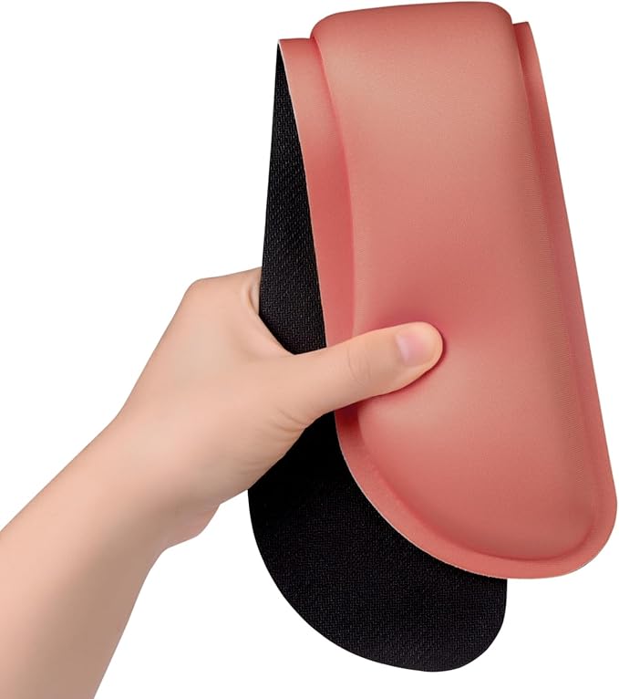 Dapesuom Enlarge Keyboard Wrist Rest, Memory Foam Keyboard Wrist Cushion for Computer Desk Mats Support, Typing Pain Relief Ergonomic Mouse Pad Rests with Non-Slip Base for Gaming, Laptop, Indian Red