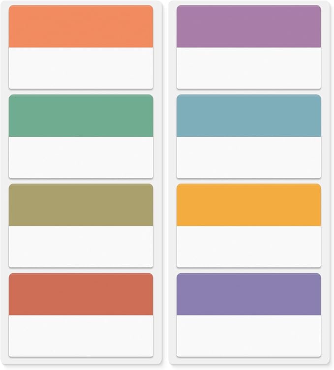 Mr. Pen- Sticky Index Tabs, 240 Pcs, Colorful Sticky Tabs for Notebooks, Page Markers, Page Tabs for Binders, Page Tabs Sticky Tabs for Books, Notebook Tabs, Book Sticky Tabs for Notebooks