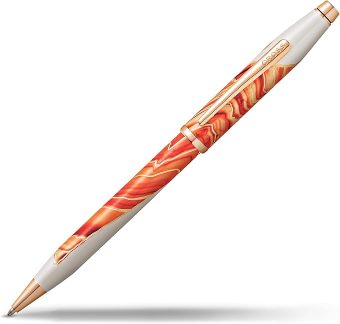 Cross Wanderlust Refillable Ballpoint Pen Presented in a Luxury Gift Box - Medium Point, Black Ink,