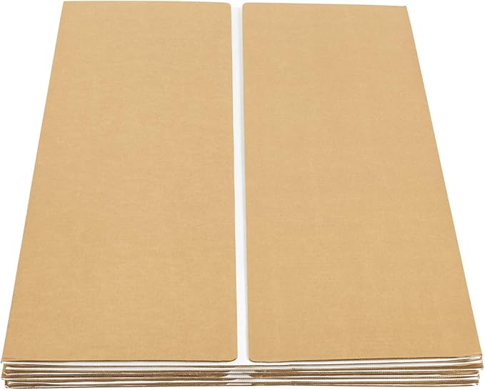 EPI Tri Fold Cardboard Display Board. Large 36 x 48in White Tri-fold Poster 6 Pack. Professional Presentation Boards with Rounded Corners for Science Fair Project, School and Business Presentations