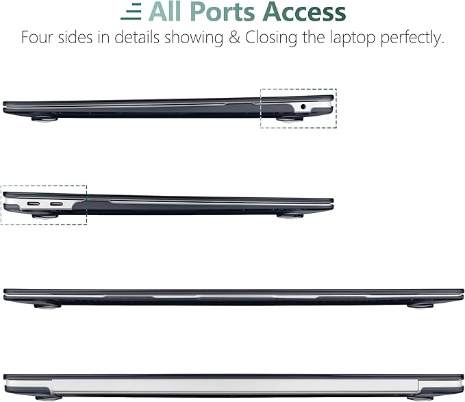 DONGKE Compatible with MacBook Air 13 inch Case 2021 2020 2019 2018 Release A2337 M1 A2179 A1932 with Retina Display Touch ID, Plastic Hard Shell & Keyboard Cover - Dried Flowers