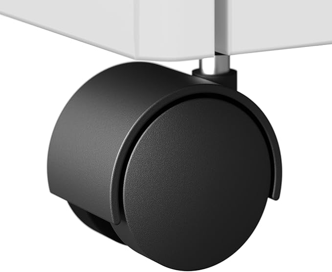 Bush Business Furniture Studio C 3 Drawer Mobile File Cabinet in White