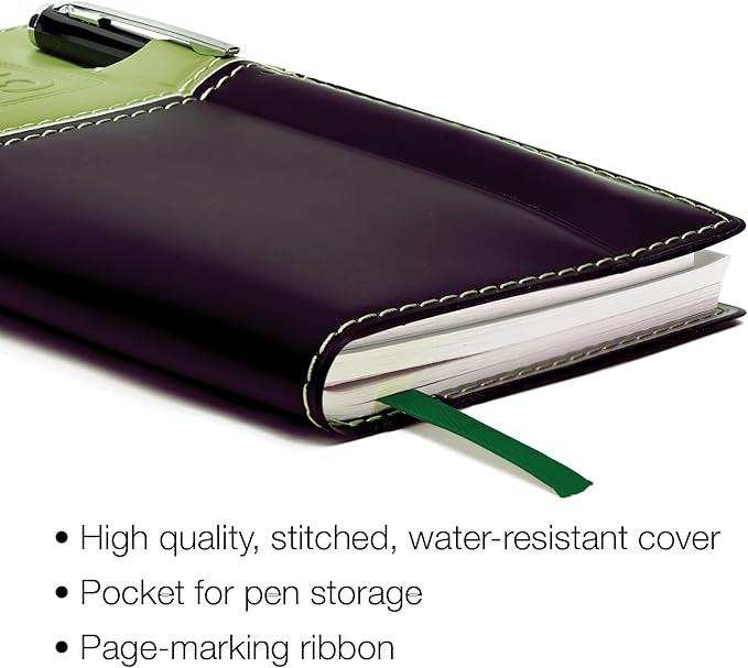 2026 Pocket Planner/Pocket Calendar and Pen, 3.5"x6": Includes 14 Months (November 2025 - December 2026) / 2026 Weekly Planner/Weekly Agenda/Monthly Calendar Organizer (Green/Black)