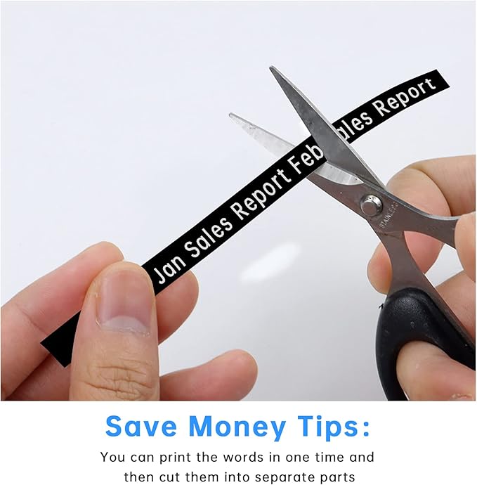 Unismar TZe-325 Compatible for Brother Ptouch 9mm 0.35 Laminated White on Black Label Tape TZ325 TZ Tape Work for Label Maker PTD220 PTD200 PTD210 PTD400 PTH100 PTH110 PT1280, 3/8'' x 26.2', 4-Pack