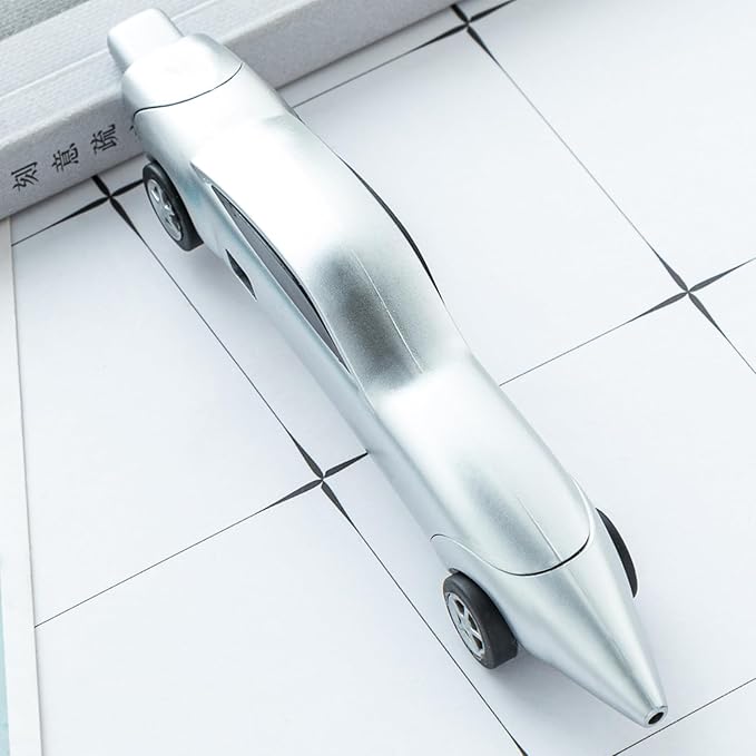 5-Pack Cartoon Car Ballpoint Pens,Novelty Race Car Pens Vehicle Ballpoint Pens Fun School Supplies & Party Favors For School office