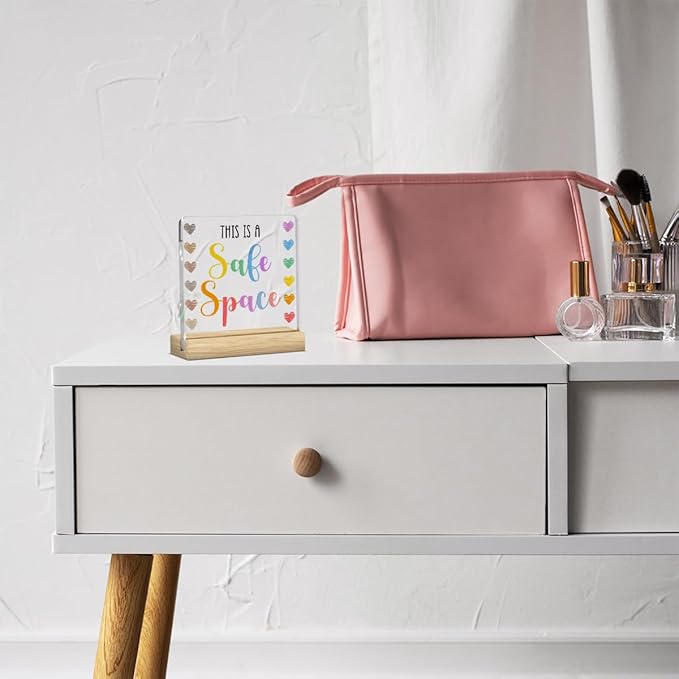 Funny Therapy Office Decor, School Counselor Gifts, Therapist Offices Must Haves, Gifts for Women Psychologist School Counselor Therapist, Acrylic Sign for Halloween Christmas Gift