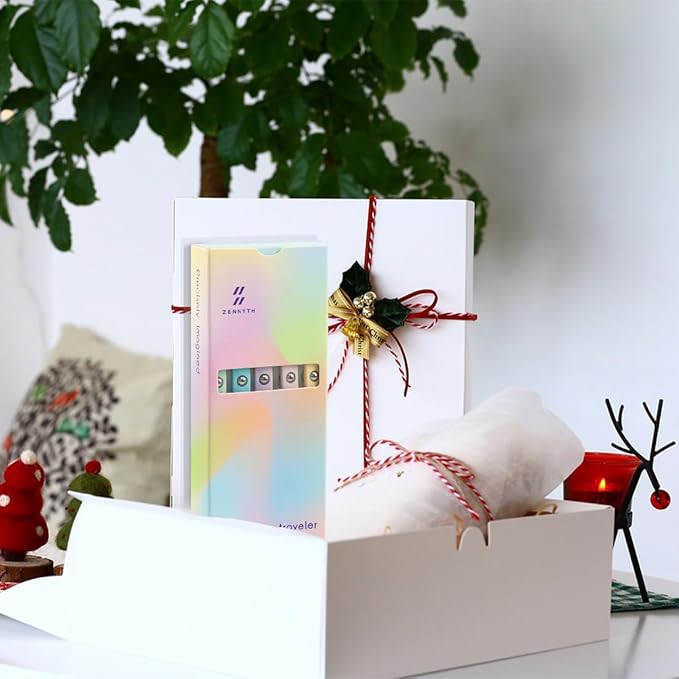 ELANE 5 Pcs Colorful Gel Pens,0.5mm Fine Point Quick Dry Black Ink Pen for Journaling Note Taking Writing, High-End Series Pens for Gifts for Doctor Nurse Teacher Students(morandi gradient)