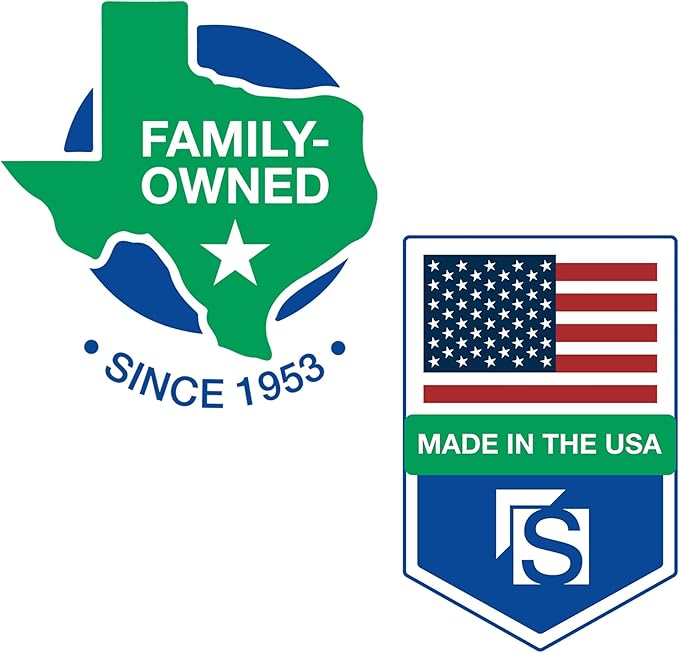 Samsill Durable 2 inch 3 Ring Binder, Made in USA, D Ring Binder, FSC 100% Recycled Chipboard, Blue, 12 Pack