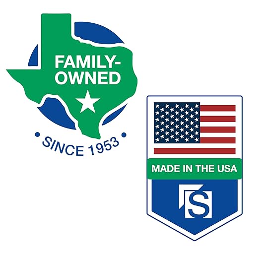 Samsill 3 Inch 3 Ring Binder, Made in USA, Economy Round Ring, Clear View Cover, 550 Sheet Capacity - for School, Home, Office - Black