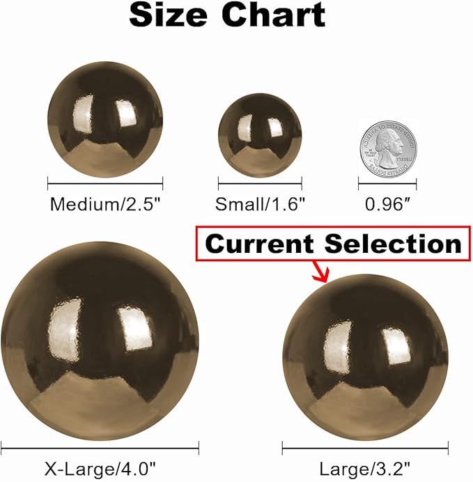 Vintage Copper 1.6" Small Christmas Balls Christmas Tree Decoration Ornaments Shatterproof Hanging Balls for Birthday Halloween Holiday Wedding Decorations Set of 24pcs