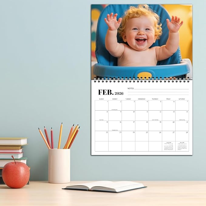 Custom Calendar 2026 for Home & Office - Print Your 13 Memories,Make Your Own Personalized Calendar Customized Christmas Gift &use your photo (Wall Calendar 11"×17", 20 packs)