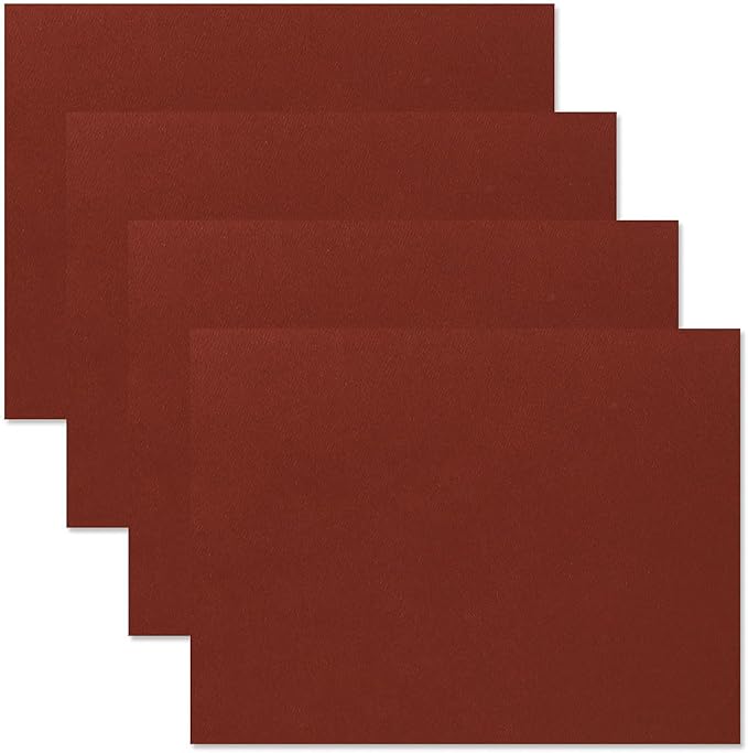 Plain Burgundy Certificate Folders - Pack of 25, Linen Cover 80 lb. Stock, Folded, Die-Cut Corners, for Office, Business Awards, Graduation, School Diploma Holder, 9-1/2"" x 12""