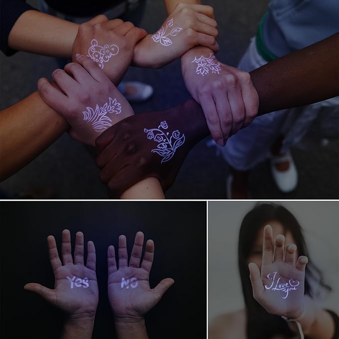 Invisible Ink Pens Gifts Cards. 24 Pack Spy Pen invisible pens with uv light for kids, Magic Pen for Secret Message, Birthday Party,Christmas, and Halloween Goodies Bags Toy(24PCS+Gifts Cards)