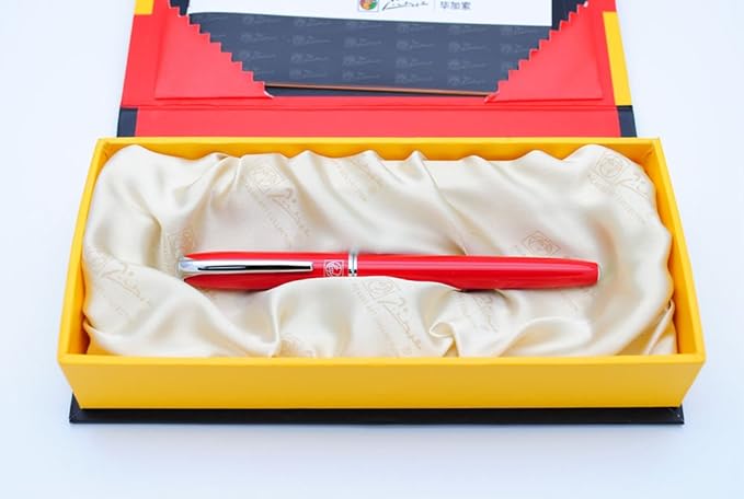 czxwyst Picasso 916 Malage Fountain Pen M Nib Original Box (Red)
