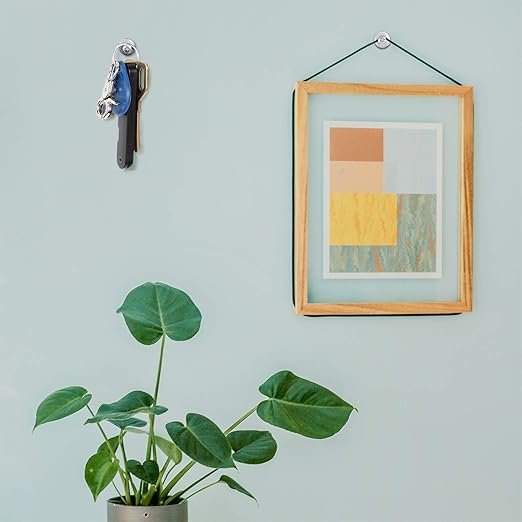 Push Pins Picture Hangers Double Headed Thumb Tacks Wall Hooks for Wall Hangings Picture Hangers Nails Small Photo Hanging Hook Pins for Home Office Photo Decor(Silver,80 Pieces)