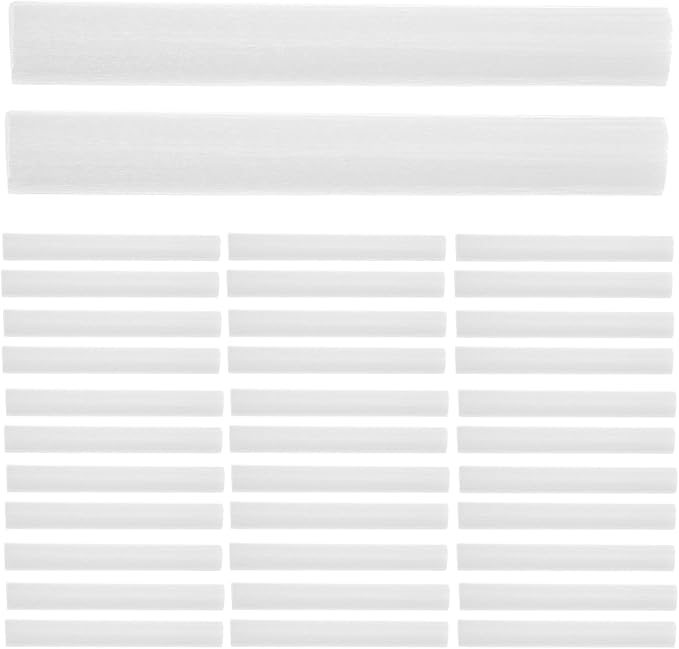 EXCEART 200 Pcs Marker Cotton Core Markers Marker Diy Refills Marking Pen Refill Multifunctional Paint Pen Refills Universal Paint Pen Refills White Pvc Eyeliner Student Filling