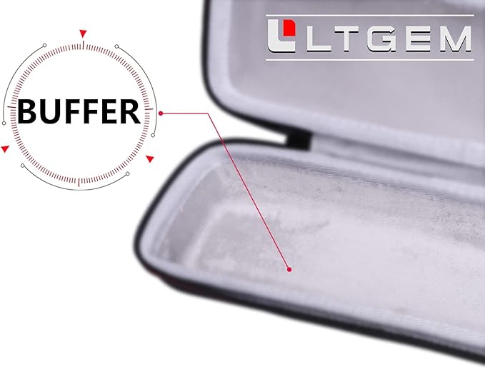 LTGEM Hard Case for Brother DS-640 / DS-740D / DS-940DW / DS-720D & Itari & HP Small USB & Canon imageFORMULA P-208II Document Scanner - Protective Carrying Storage Bag