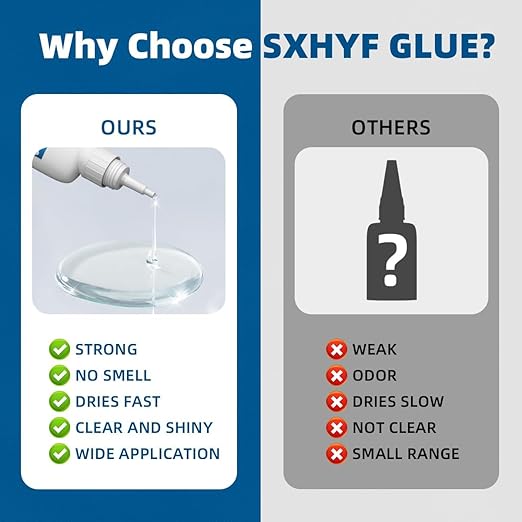 SXhyf Welding High-Strength Oily Glue - 4 Packs Ceramic Glue, Super Glue for Porcelain and Pottery Repair, Glass, Metal, Plastic, Wood, Leather, Crafts, Tile, Rubber and More, 3.52 oz (200 Gram)