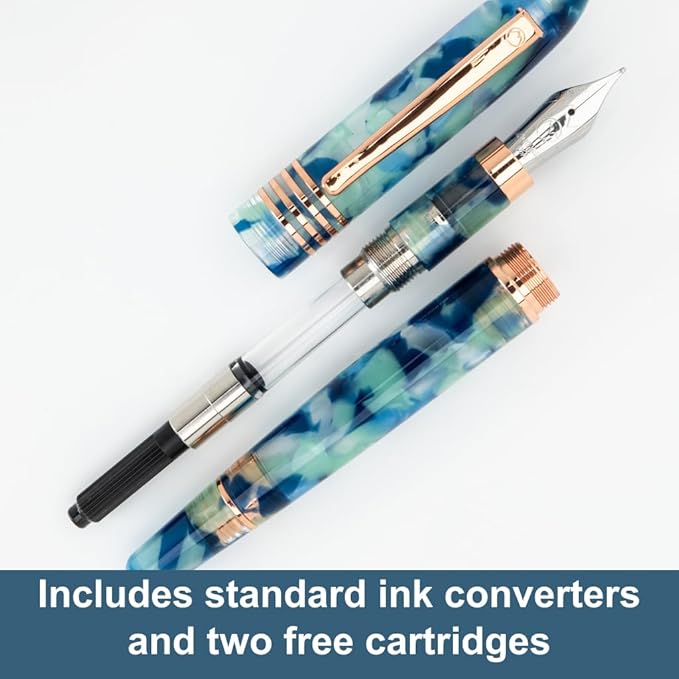 Monteverde Blue Mountain Fountain Pen - EF