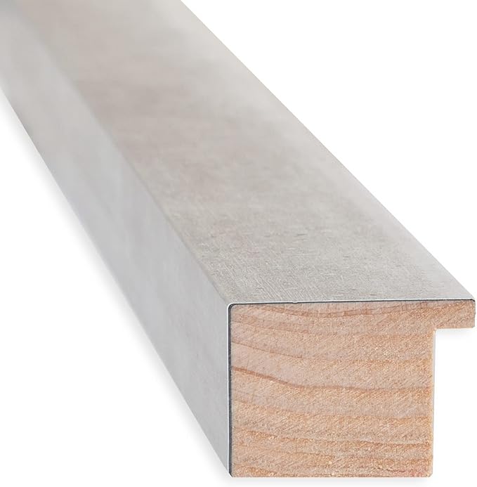 Amanti Art Natural Cork Board for Wall, 19x27 Vision Board with Silver Wood Frame, Medium Corkboard Office Decor for Home Organization, Casual Corkboard Pinboard to display items for home organization