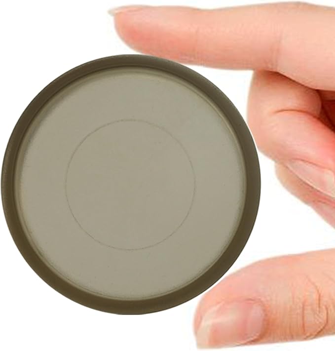 100pcs Discbound Notebook Discs DIY Planner Accessoriesfits for Tul,Levenger,Arc,Happy Planner,Talia(Smoke Black,1.26 inch/32mm)