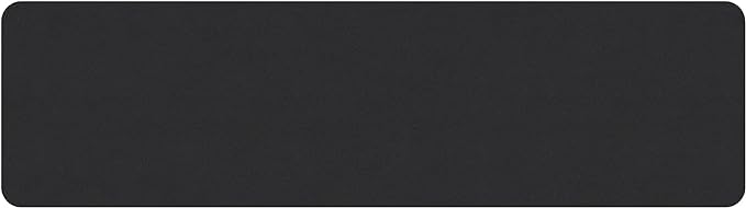 NewLife by GelPro Anti-Fatigue Nonslip 1/2" Thick Hard Floor Utility Mat for Garage, Patio and Kitchen, 20" x 72", Leather Grain Black