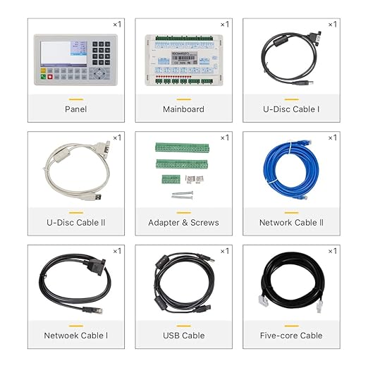 Cloudray Ruida RDC6445S Co2 Laser Controller for Laser Engraver and Cutter Machine RDC DSP 6445S 6445G