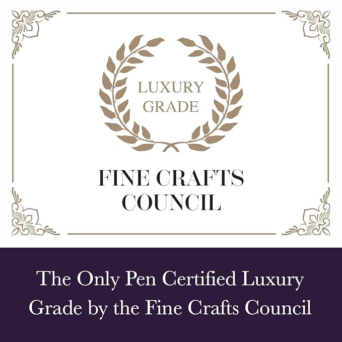 Bond & Regent Royal Blue & 24 Karat Gold - Certified Luxury Grade Rollerball Pen | Nice Gift for Men & Women