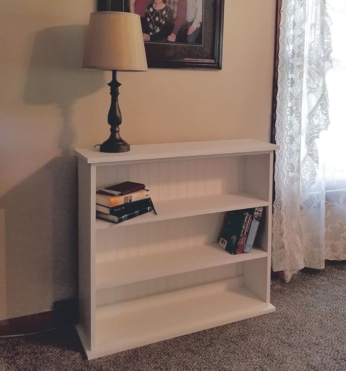 Sawdust City Solid Wood Small Bookcase (Solid Sage)