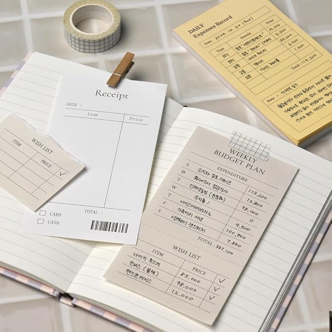 Monolike Triple Memopad Today's Record 2P A Set