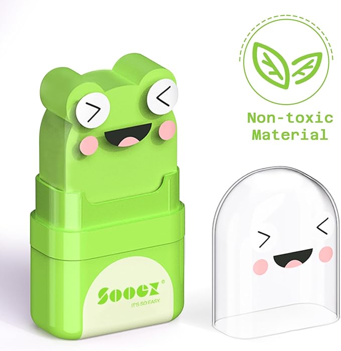 Sooez 12 Pack Pencil Erasers with Clean up Roller, Cute Erasers for Kids, Animal Fun Eraser with Shaving Roller and Cover, for Teacher Class Favor School Supplies Home Office Party