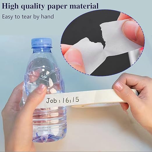 Masking Tape 1 Inch wide, 12 Rolls Painters Tape, Painter's Painting with Multi-Surface Adhesive Backing for Artist DIY Crafts, Arts, Decorations, Wall Painting 1 Inch x 55 Yards (660 Yards Total)