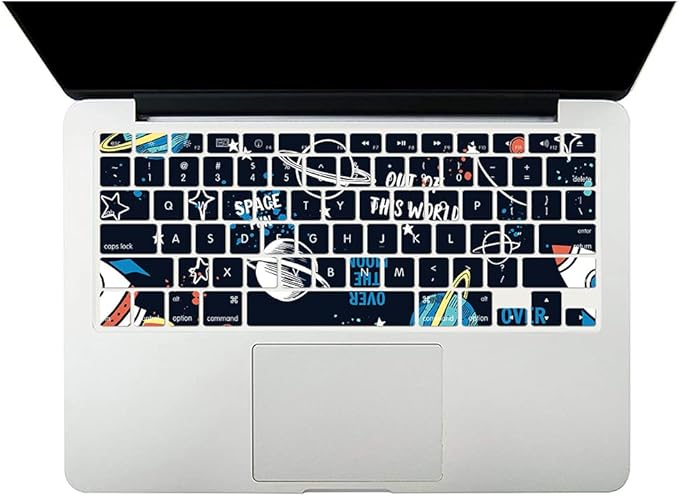 Bandless Case Compatible with MacBook Pro 13 inch 2020 2019 2018 2017 2016 Release A2338(M1) A2251 A2289 A2159 A1989 A1706 A1708, Plastic Hard Case Shell Cover & Keyboard Skin Cover - Planet