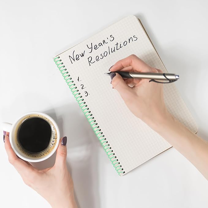 120 Pack Plastic Spiral Binding Coils Binder Binding Spirals Rings Multi Size Spiral Binding Wire Combs Spines Coils, 4:1 Pitch (Colorful, 5/16 Inch)